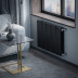 Радиатор биметаллический Royal Thermo PianoForte 500 Чёрный (Noir Sable) VR80 - 10 секц.
