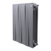 Радиатор биметаллический Royal Thermo PianoForte 500 Серебристый (Silver Satin) - 6 секц.