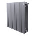 Радиатор биметаллический Royal Thermo PianoForte 500 Серебристый (Silver Satin) - 8 секц.