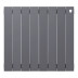Радиатор биметаллический Royal Thermo PianoForte 500 Серебристый (Silver Satin) - 8 секц.