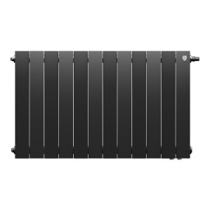 Радиатор биметаллический Royal Thermo PianoForte 500 Чёрный (Noir Sable) VR80 - 12 секц.