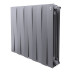 Радиатор биметаллический Royal Thermo PianoForte 500 Серебристый (Silver Satin) - 10 секц.