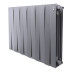 Радиатор биметаллический Royal Thermo PianoForte 500 Серебристый (Silver Satin) - 12 секц.