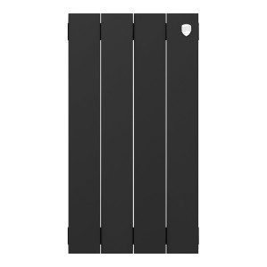 Радиатор биметаллический Royal Thermo PianoForte 500 Черный (Noir Sable) - 4 секц.