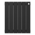 Радиатор биметаллический Royal Thermo PianoForte 500 Черный (Noir Sable) - 6 секц.