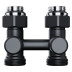 Узел нижнего подключения Royal Thermo Design прямой 1/2"х3/4" EK (черный)