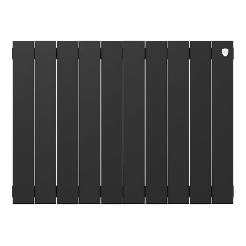 Радиатор биметаллический Royal Thermo PianoForte 500 Черный (Noir Sable) - 10 секц.