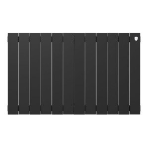 Радиатор биметаллический Royal Thermo PianoForte 500 Черный (Noir Sable) - 12 секц.