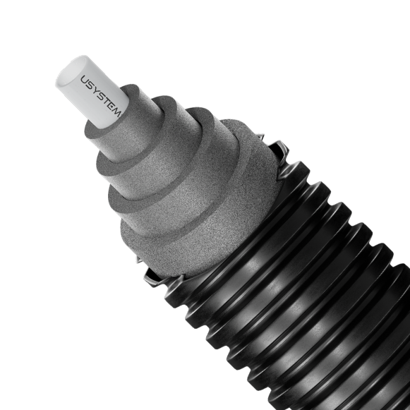 Теплотрасса UPONOR (USYSTEMS) Thermo Single 90x8,2/200 PN6