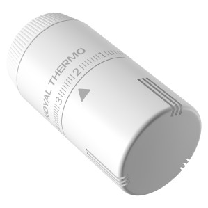 Термоголовка жидкостная Royal Thermo Design М30х1,5 (белый)
