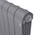 Радиатор биметаллический Royal Thermo Infinity 500 Silver Satin - 6 секц.