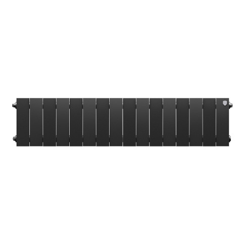 Радиатор биметаллический Royal Thermo PianoForte 200 Чёрный (Noir Sable) - 16 секц.