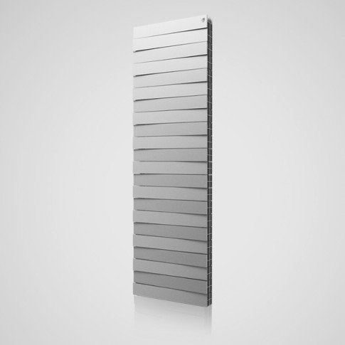 Радиатор Royal Thermo PianoForte Tower 500 Серебристый (Silver Satin) - 18 секц.