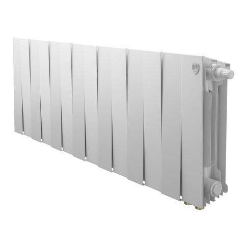Радиатор биметаллический Royal Thermo PianoForte 300 Белый (Bianco Traffico) VR80 - 14 секц.