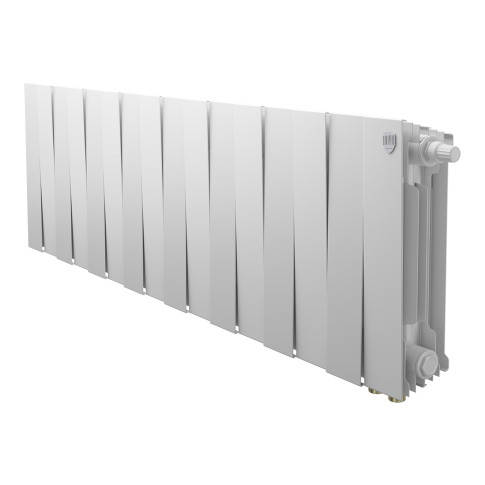 Радиатор биметаллический Royal Thermo PianoForte 300 Белый (Bianco Traffico) VR80 - 16 секц.