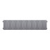 Радиатор биметаллический Royal Thermo PianoForte 200 Серебристый (Silver Satin) - 16 секц.