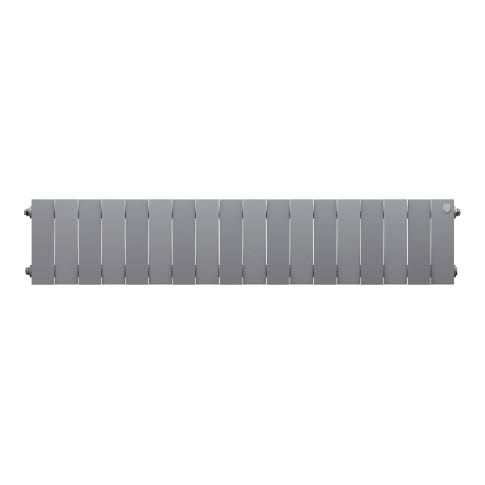 Радиатор биметаллический Royal Thermo PianoForte 200 Серебристый (Silver Satin) - 18 секц.